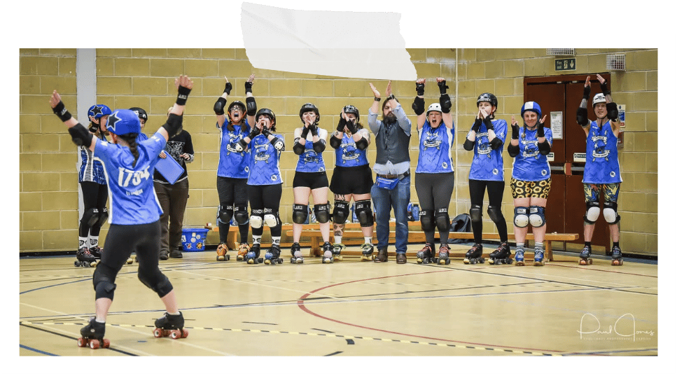 Suffolk Roller Derby Team Photo